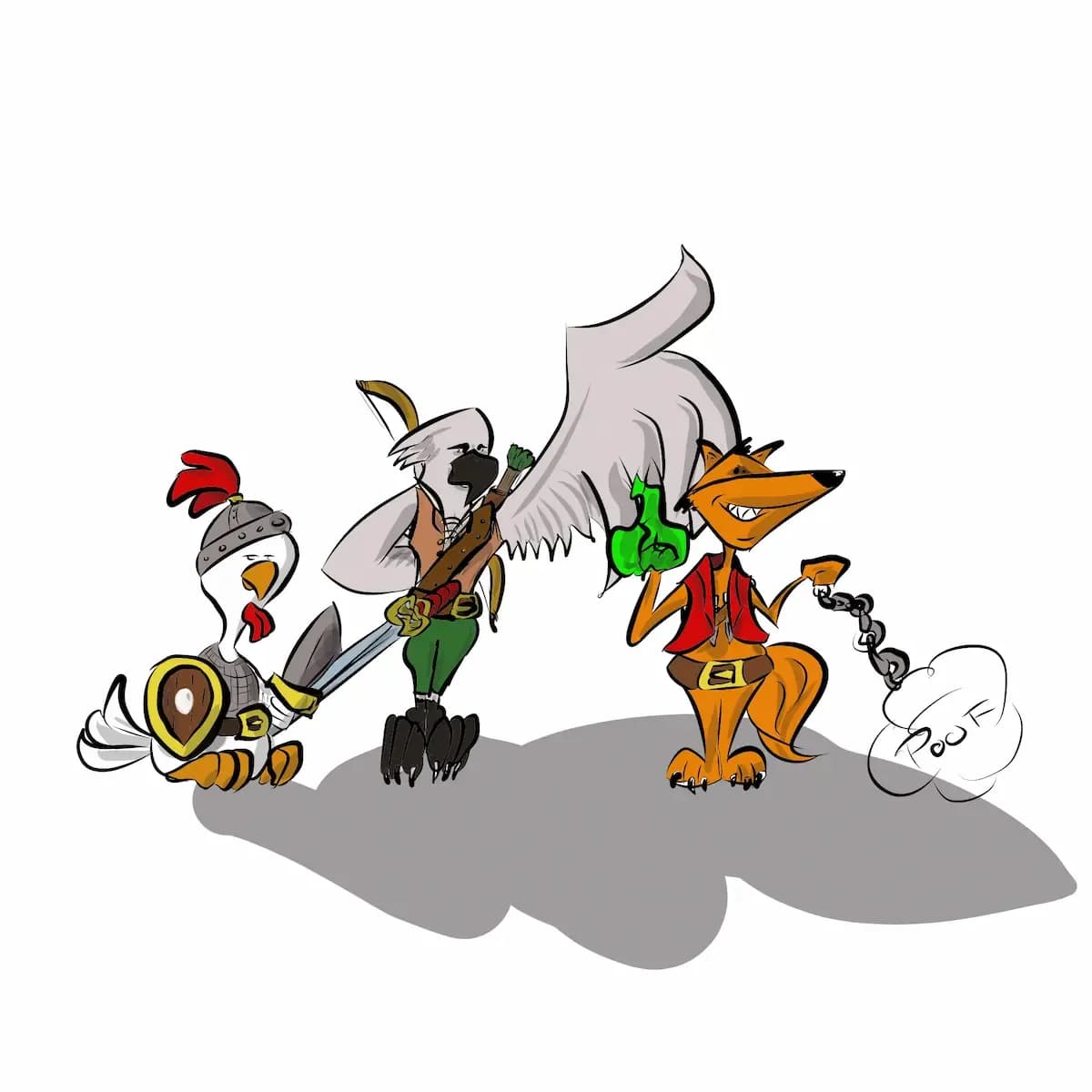 Humblewood Characters